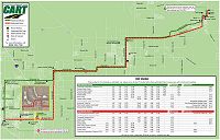 CART Fixed Route Map